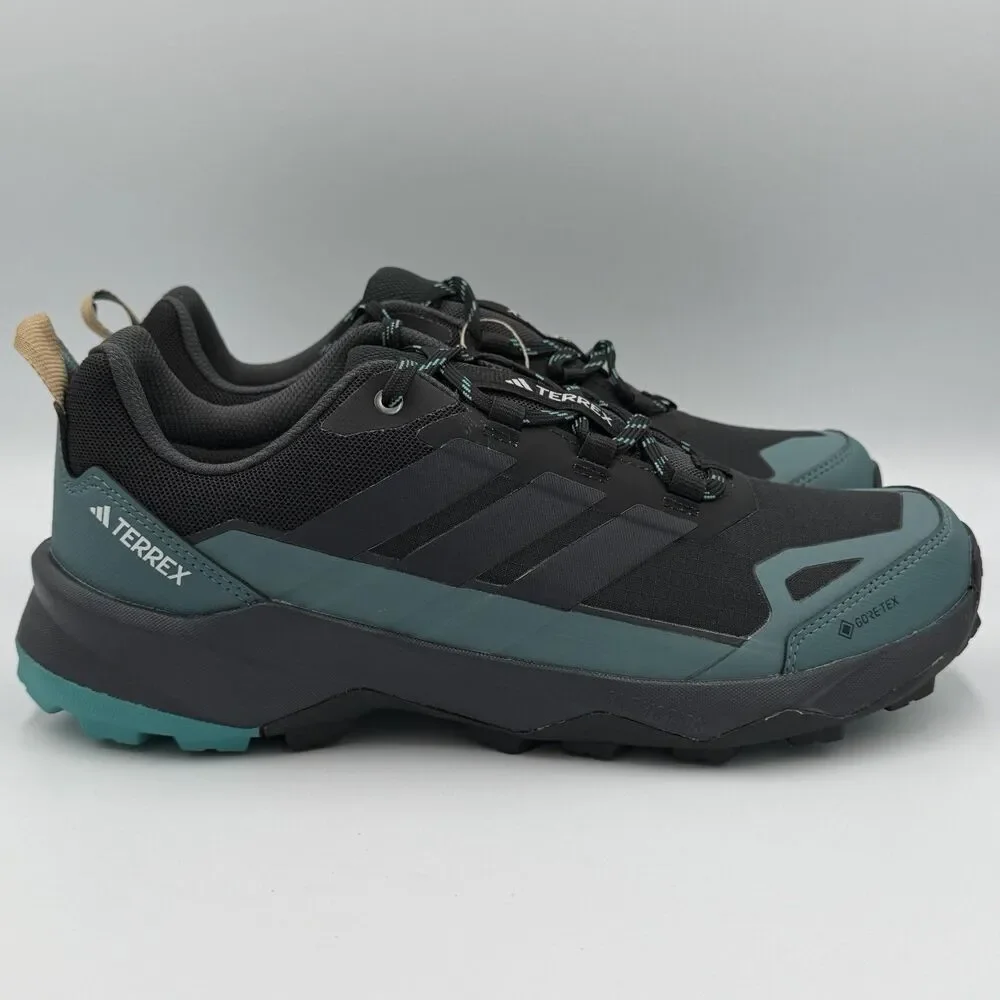 ADIDAS Terrex Skychaser AX5 Gore-tex Hiking Shoes Mens 10.5 Blue Green JQ2209